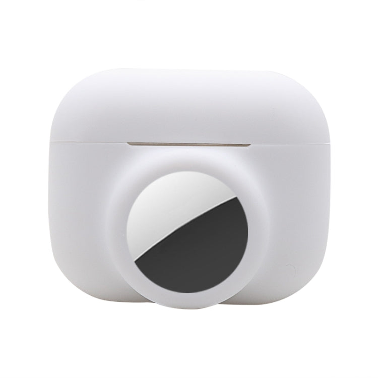 Étui de protection antichoc 2 en 1 en silicone à couverture complète, pour AirPods Pro / AirTag