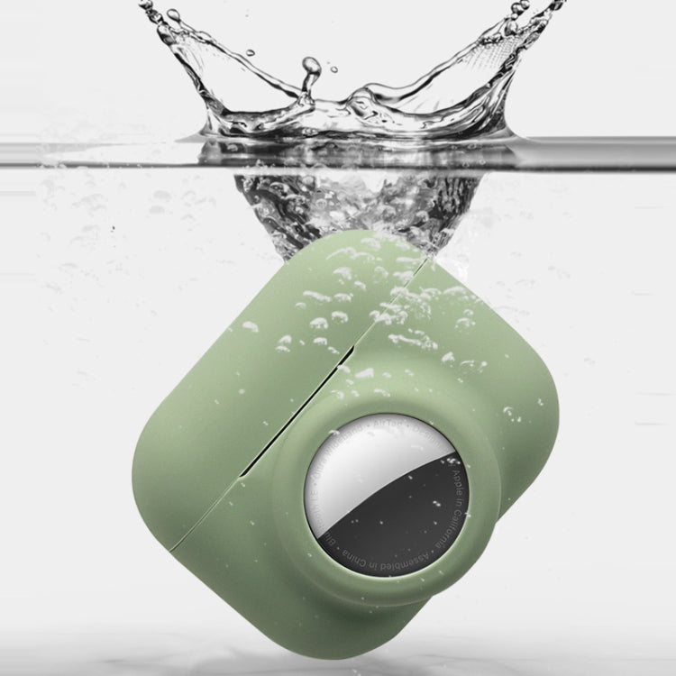 Étui de protection antichoc 2 en 1 en silicone à couverture complète, pour AirPods Pro / AirTag