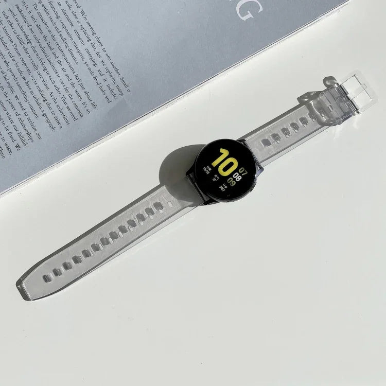 Décoloration du bracelet de rechange en TPU léger pour Samsung Galaxy Watch 3 41 mm, pour Samsung Galaxy Watch 3 45 mm