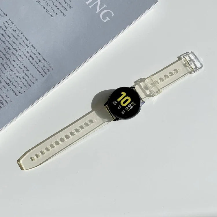 Décoloration du bracelet de rechange en TPU léger pour Samsung Galaxy Watch 3 41 mm, pour Samsung Galaxy Watch 3 45 mm