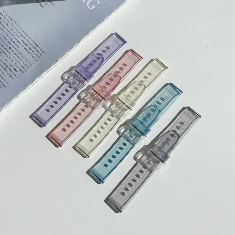 Décoloration du bracelet de rechange en TPU léger pour Samsung Galaxy Watch 3 41 mm, pour Samsung Galaxy Watch 3 45 mm
