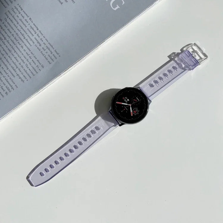 Décoloration du bracelet de rechange en TPU léger pour Samsung Galaxy Watch 3 41 mm, pour Samsung Galaxy Watch 3 45 mm