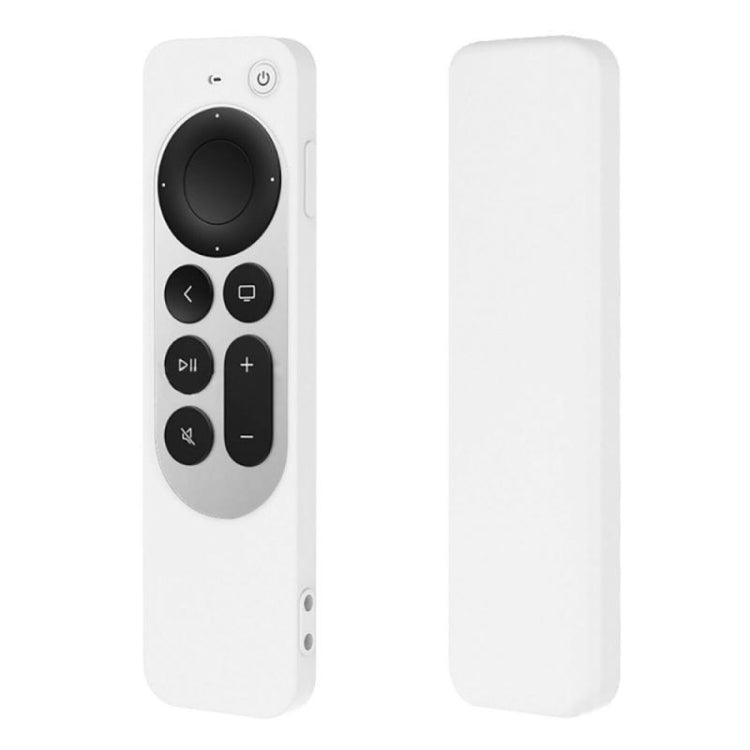 Coque de protection en silicone avec corde pour télécommande Siri Apple TV 4K 4e génération