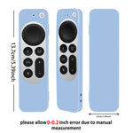 Coque de protection en silicone avec corde pour télécommande Siri Apple TV 4K 4e génération