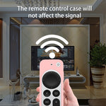 Coque de protection en silicone avec corde pour télécommande Siri Apple TV 4K 4e génération
