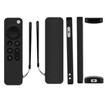 Housse de protection en silicone pour télécommande Apple TV 4K 4e génération Siri