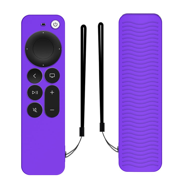 Housse de protection en silicone pour télécommande Apple TV 4K 4e génération Siri