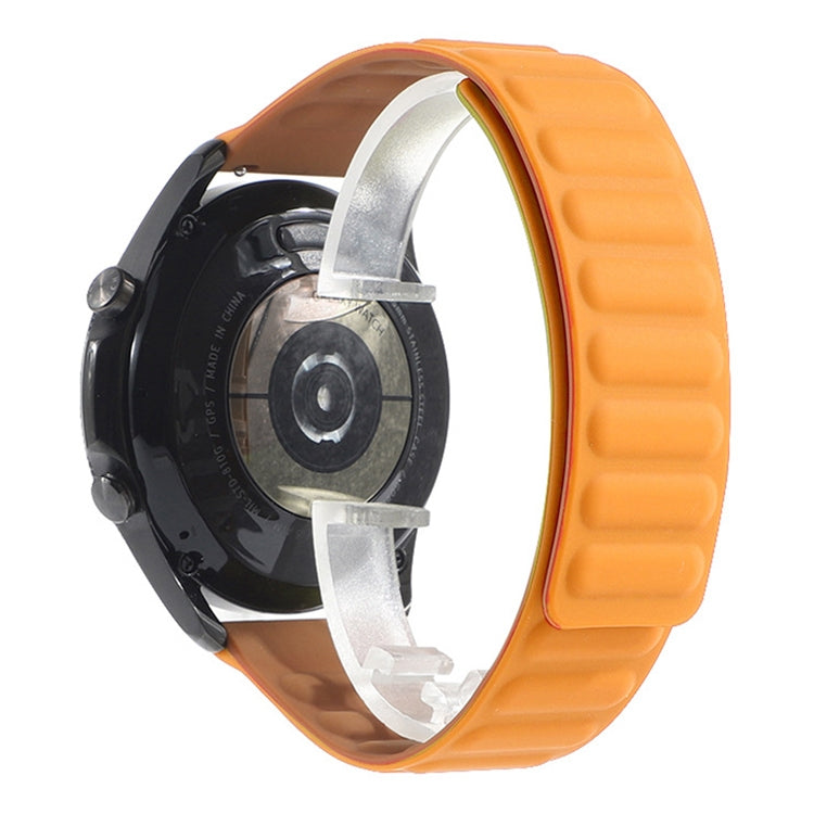 Bracelet de rechange magnétique en silicone, pour Samsung Galaxy Watch 3 41 mm, pour Samsung Galaxy Watch 3 45 mm, pour Huawei Watch 3 / 3 Pro
