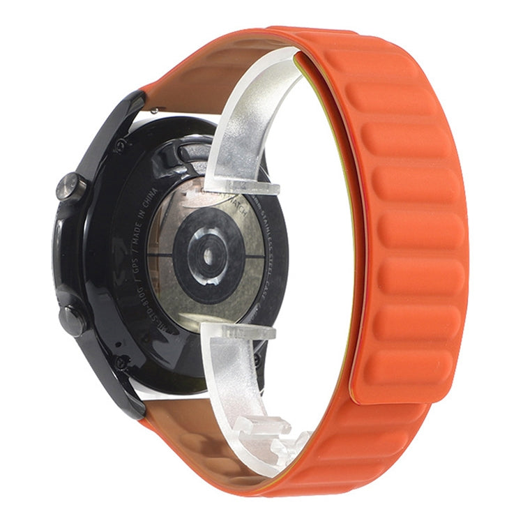 Bracelet de rechange magnétique en silicone, pour Samsung Galaxy Watch 3 41 mm, pour Samsung Galaxy Watch 3 45 mm, pour Huawei Watch 3 / 3 Pro
