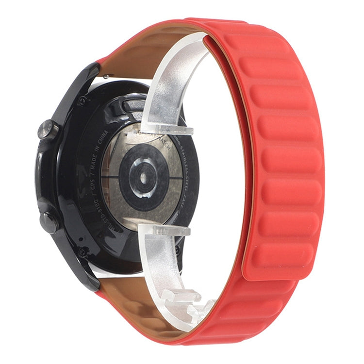 Bracelet de rechange magnétique en silicone, pour Samsung Galaxy Watch 3 41 mm, pour Samsung Galaxy Watch 3 45 mm, pour Huawei Watch 3 / 3 Pro