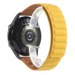 Bracelet de rechange magnétique en silicone, pour Samsung Galaxy Watch 3 41 mm, pour Samsung Galaxy Watch 3 45 mm, pour Huawei Watch 3 / 3 Pro