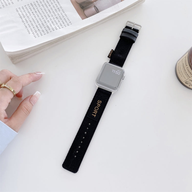 Bracelet de montre de remplacement en nylon, pour Apple Watch Series 7 41mm / & 6 & SE & 5 & 4 40mm, pour Apple Watch Series 7 45mm / & 6 & SE & 5 & 4 44mm