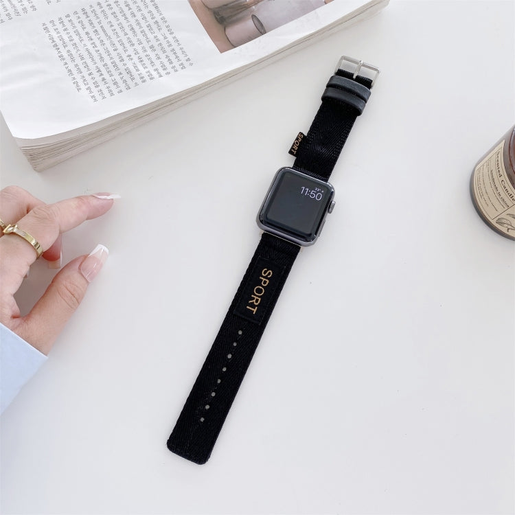 Bracelet de montre de remplacement en nylon, pour Apple Watch Series 7 41mm / & 6 & SE & 5 & 4 40mm, pour Apple Watch Series 7 45mm / & 6 & SE & 5 & 4 44mm
