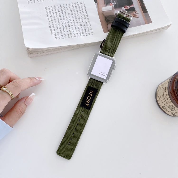 Bracelet de montre de remplacement en nylon, pour Apple Watch Series 7 41mm / & 6 & SE & 5 & 4 40mm, pour Apple Watch Series 7 45mm / & 6 & SE & 5 & 4 44mm
