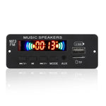 JX-808BT Autoradio Lecteur MP3 Décodeur 12V avec Radio FM USB, Bluetooth / Télécommande / Enregistrement, JX-808BT