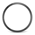 Anneau de lunette texturé Smart Watch Wave, pour Samsung Galaxy Watch 3 41 mm, pour Samsung Galaxy Watch 3 45 mm