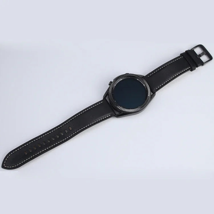 Anneau de lunette texturé Smart Watch Wave, pour Samsung Galaxy Watch 3 41 mm, pour Samsung Galaxy Watch 3 45 mm