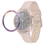 Anneau de lunette texturé Smart Watch Wave, pour Samsung Galaxy Watch 3 41 mm, pour Samsung Galaxy Watch 3 45 mm