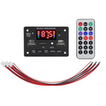Lecteur décodeur audio MP3 de voiture 12 V JX-809BT avec radio FM, USB, Bluetooth, télécommande et enregistrement, JX-809BT