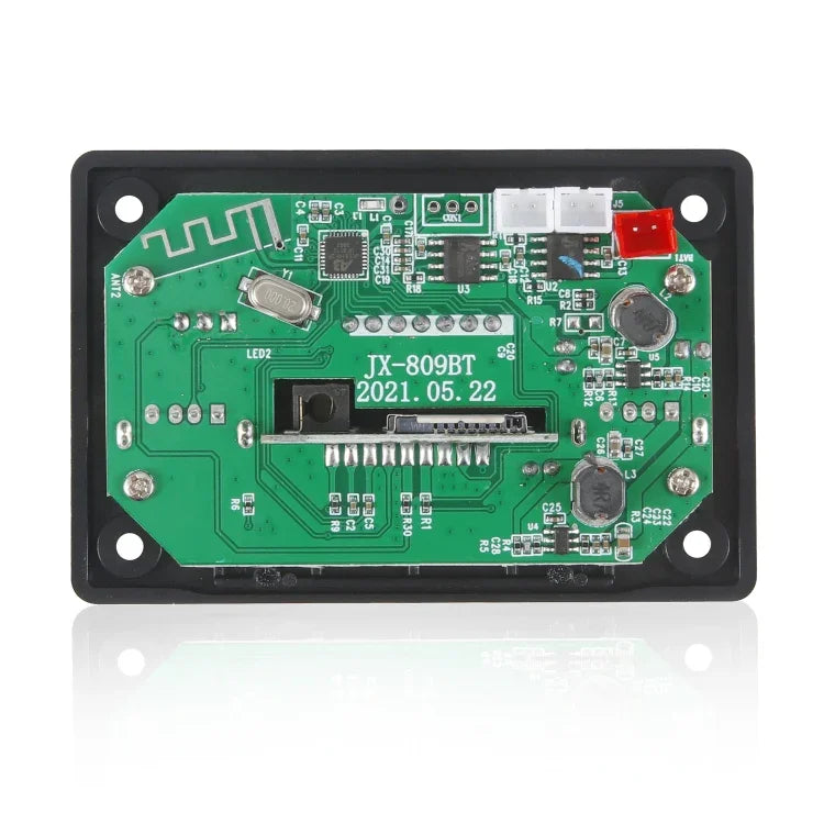 Lecteur décodeur audio MP3 de voiture 12 V JX-809BT avec radio FM, USB, Bluetooth, télécommande et enregistrement, JX-809BT