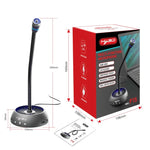 Microphone anti-interférence USB HXSJ F15 avec réduction de bruit matricielle