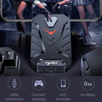 Ensemble clavier souris HXSJ P8+V100+J900 + clavier une main + souris de jeu programmable, P8+V100+A883