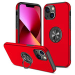 PC + TPU Shockproof Magnetic Protective Case with Invisible Ring Holder, For iPhone 13 mini, For iPhone 13, For iPhone 13 Pro, For iPhone 13 Pro Max