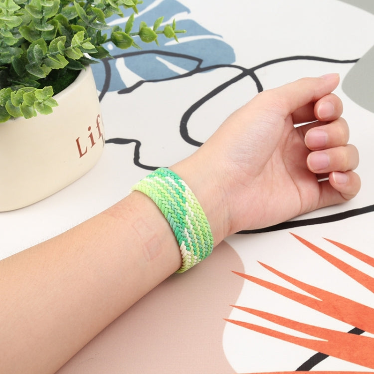 Single Loop Weaving Nylon Replacement Watchband, Size: M 145mm For Apple Watch Series 6 & SE & 5 & 4 40mm / 3 & 2 & 1 38mm, M 145mm 40mm / 38 mm