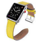 Bracelet de montre de remplacement en cuir pour petite taille, pour Apple Watch Series 7 41 mm / & 6 & SE & 5 & 4 40 mm, pour Apple Watch Series 7 45 mm / & 6 & SE & 5 & 4 44 mm