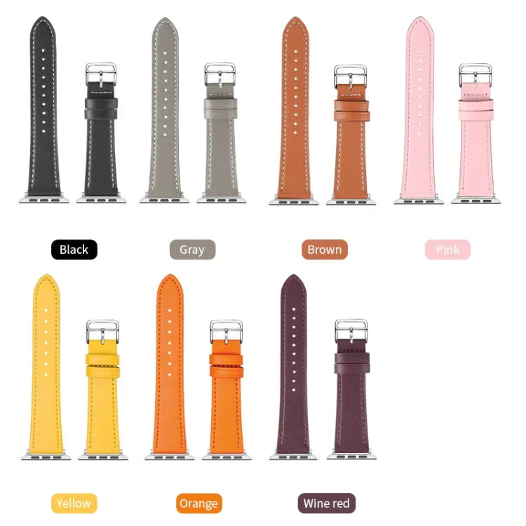 Bracelet de montre de remplacement en cuir pour petite taille, pour Apple Watch Series 7 41 mm / & 6 & SE & 5 & 4 40 mm, pour Apple Watch Series 7 45 mm / & 6 & SE & 5 & 4 44 mm