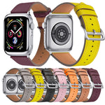 Bracelet de montre de remplacement en cuir pour petite taille, pour Apple Watch Series 7 41 mm / & 6 & SE & 5 & 4 40 mm, pour Apple Watch Series 7 45 mm / & 6 & SE & 5 & 4 44 mm