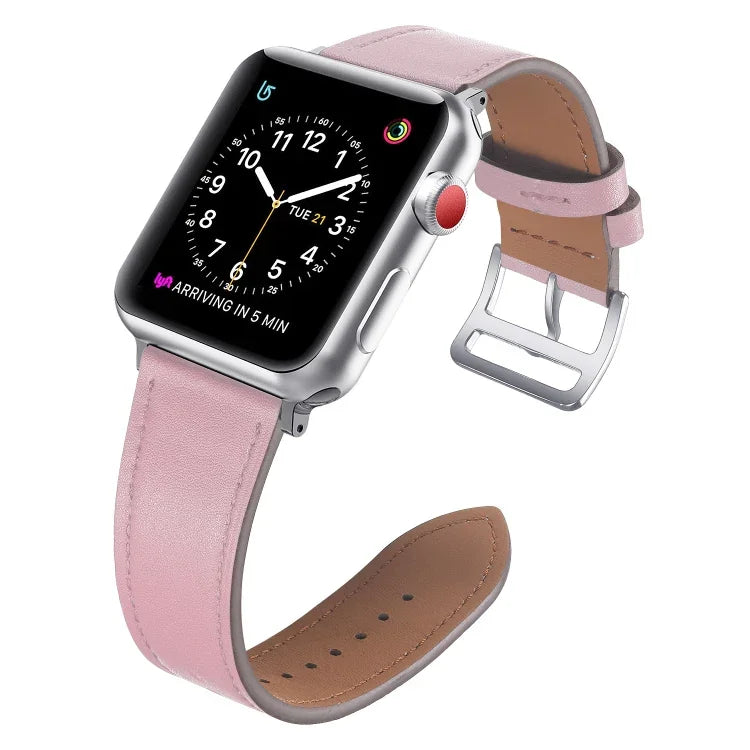 Bracelet de montre de remplacement en cuir pour petite taille, pour Apple Watch Series 7 41 mm / & 6 & SE & 5 & 4 40 mm, pour Apple Watch Series 7 45 mm / & 6 & SE & 5 & 4 44 mm