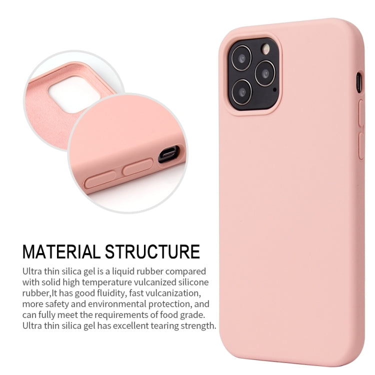 Solid Color Liquid Silicone Shockproof Protective Case, For iPhone 13 Pro Max