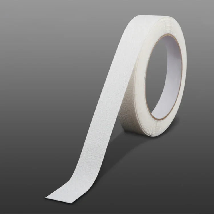 Ruban antidérapant pour sol PEVA étanche nano, non marquant, résistant à l'usure, 2,5cm x 5m (Blanc), 5cm x 5m (Blanc), 2,5cm x 5m (Gris), 5cm x 5m (Gris), 2,5cm x 5m (Transparent), 5cm x 5m (Transparent), 5cm x 5m (Texture diamant bleue)