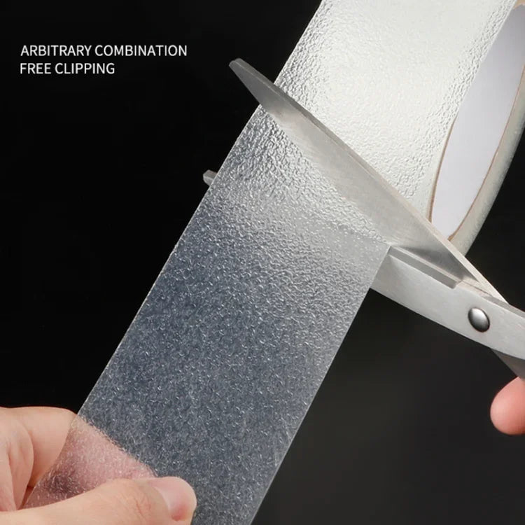 Ruban antidérapant pour sol PEVA étanche nano, non marquant, résistant à l'usure, 2,5cm x 5m (Blanc), 5cm x 5m (Blanc), 2,5cm x 5m (Gris), 5cm x 5m (Gris), 2,5cm x 5m (Transparent), 5cm x 5m (Transparent), 5cm x 5m (Texture diamant bleue)