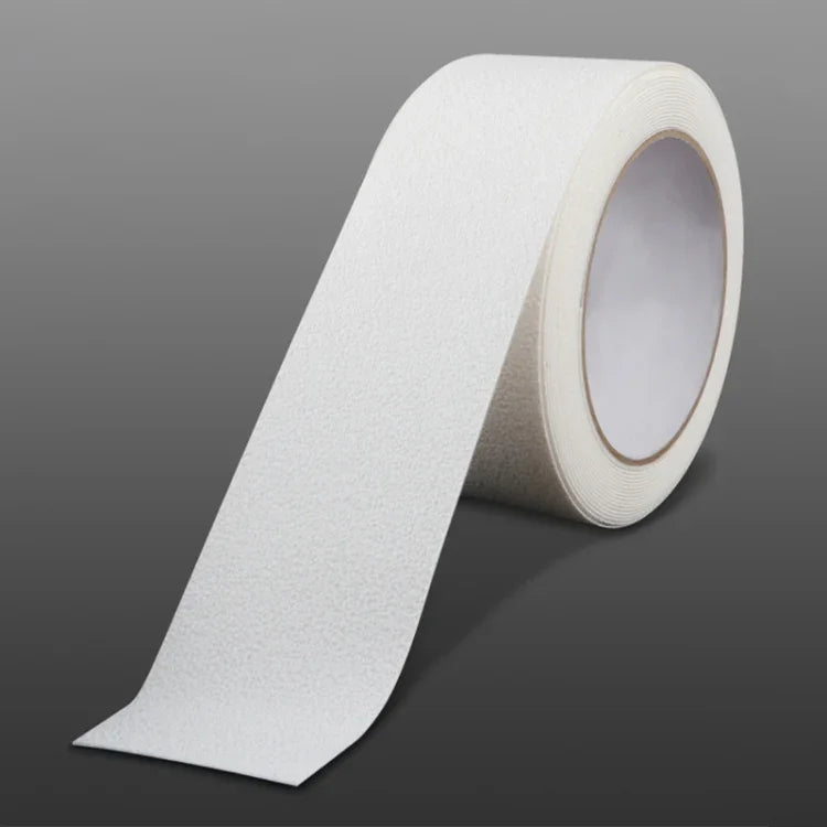 Ruban antidérapant pour sol PEVA étanche nano, non marquant, résistant à l'usure, 2,5cm x 5m (Blanc), 5cm x 5m (Blanc), 2,5cm x 5m (Gris), 5cm x 5m (Gris), 2,5cm x 5m (Transparent), 5cm x 5m (Transparent), 5cm x 5m (Texture diamant bleue)