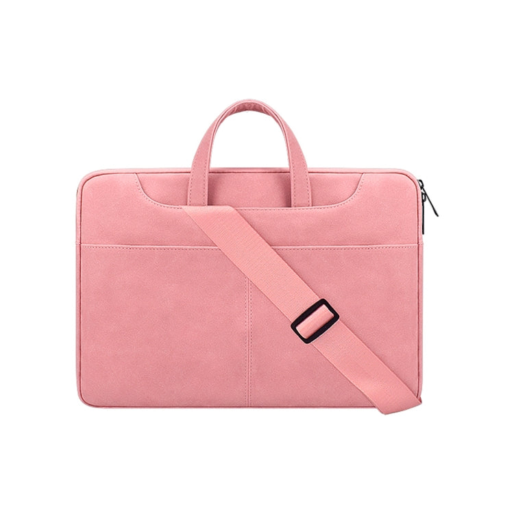Sac d'affaires en PU givré ST06SDJ avec bandoulière détachable, 13,3 pouces, 14,1-15,4 pouces, 15,6 pouces
