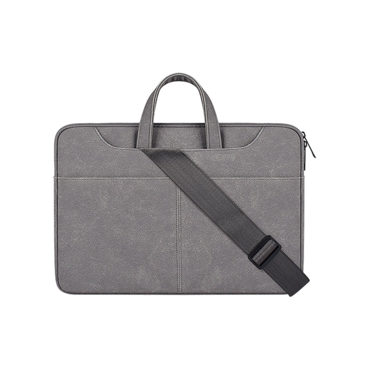 Sac d'affaires en PU givré ST06SDJ avec bandoulière détachable, 13,3 pouces, 14,1-15,4 pouces, 15,6 pouces