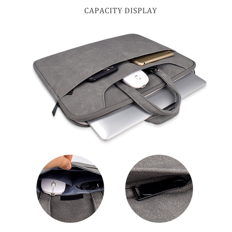 Sac d'affaires en PU givré ST06SDJ avec bandoulière détachable, 13,3 pouces, 14,1-15,4 pouces, 15,6 pouces