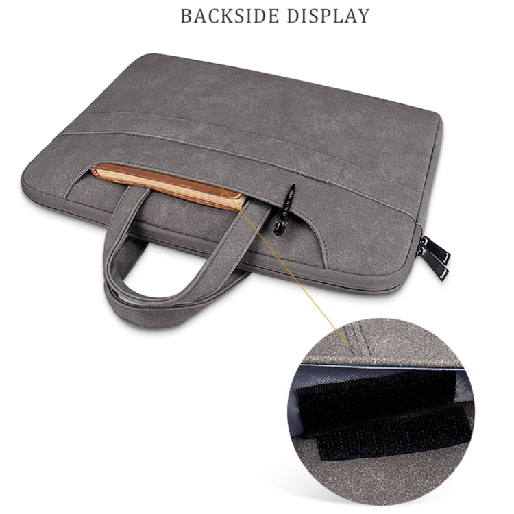 Sac d'affaires en PU givré ST06SDJ avec bandoulière détachable, 13,3 pouces, 14,1-15,4 pouces, 15,6 pouces