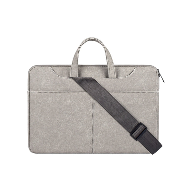 Sac d'affaires en PU givré ST06SDJ avec bandoulière détachable, 13,3 pouces, 14,1-15,4 pouces, 15,6 pouces