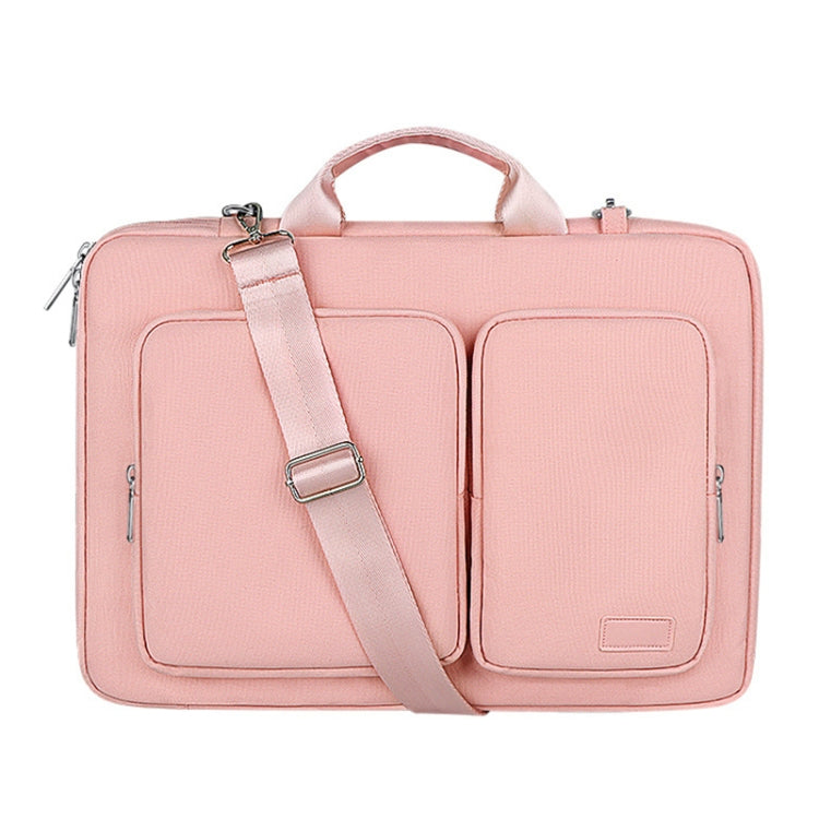 Sacoche pour ordinateur portable ST11 en polyester épaissi avec bandoulière détachable, 13,3 pouces (avec bandoulière), 14,1-15,4 pouces (avec bandoulière), 15,6 pouces (avec bandoulière)