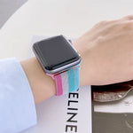 Bracelet de montre de remplacement milanais à quatre couleurs, pour Apple Watch Series 7 41mm / & 6 & SE & 5 & 4 40mm, pour Apple Watch Series 7 45mm / & 6 & SE & 5 & 4 44mm