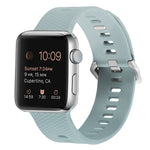 Bracelet de rechange en silicone pour Apple Watch Series, 7 45 mm / 6 & SE & 5 & 4 44 mm / 3 & 2 & 1 42 mm, 7 41 mm / 6 & SE & 5 & 4 40 mm / 3 & 2 & 1 38 mm