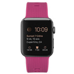 Bracelet de rechange en silicone pour Apple Watch Series, 7 45 mm / 6 & SE & 5 & 4 44 mm / 3 & 2 & 1 42 mm, 7 41 mm / 6 & SE & 5 & 4 40 mm / 3 & 2 & 1 38 mm