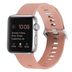 Bracelet de rechange en silicone pour Apple Watch Series, 7 45 mm / 6 & SE & 5 & 4 44 mm / 3 & 2 & 1 42 mm, 7 41 mm / 6 & SE & 5 & 4 40 mm / 3 & 2 & 1 38 mm