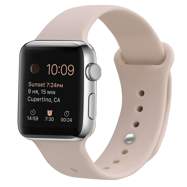 Bracelet de montre de remplacement en silicone pour Apple Watch Series, 7 41mm / 6 & SE & 5 & 4 40mm / 3 & 2 & 1 38mm, 7 45mm / 6 & SE & 5 & 4 44mm / 3 & 2 & 1 42mm
