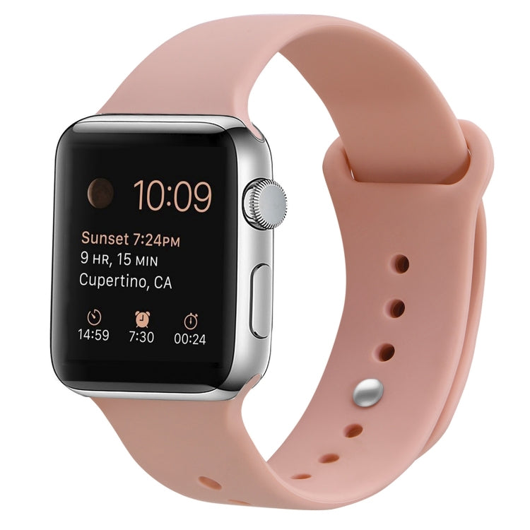 Bracelet de montre de remplacement en silicone pour Apple Watch Series, 7 41mm / 6 & SE & 5 & 4 40mm / 3 & 2 & 1 38mm, 7 45mm / 6 & SE & 5 & 4 44mm / 3 & 2 & 1 42mm