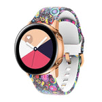 Bracelet de montre de remplacement en silicone imprimé, pour Samsung Galaxy Watch 42mm
