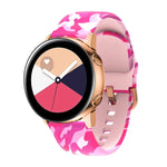 Bracelet de montre de remplacement en silicone imprimé, pour Samsung Galaxy Watch 42mm